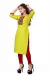 2MODERN COTTON EMBROIDERY WORK ONLY KURTI FESTIVE WEAR WHOLESALE PRICE ETHNIC GARMENT (10)