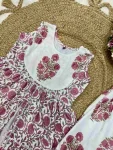 2NEW ARRIVAL AB COTTON PRINTED WORK KID’S TOP SHARARA SET FESTIVE WEAR WHOLESALE PRICE ETHNIC GARMENT (9)