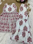 2NEW ARRIVAL AB COTTON PRINTED WORK KID’S TOP SHARARA SET FESTIVE WEAR WHOLESALE PRICE ETHNIC GARMENT (9)