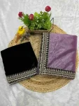 3DESIGNER TWILL NET SEQUENCE WITH JARI DORI EMBROIDERY WORK VELVET LACE BORDER WORK SAREE WITH UNSTITCHED BLOUSE PARTY WEAR WHOLESALE PRICE ETHNIC GARMENT (14).jpg.webp