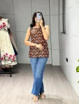 3MODERN CAMBRIC COTTON PRINTED WORK ONLY TOP FESTIVE WEAR WHOLESALE PRICE ETHNIC GARMENT (12)