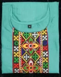 4MODERN COTTON EMBROIDERY WORK ONLY KURTI FESTIVE WEAR WHOLESALE PRICE ETHNIC GARMENT (35)