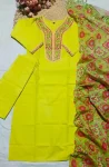 5FANCY COTTON EMBROIDERY WORK TOP BOTTOM WITH DUPATTA FESTIVE WEAR WHOLESALE PRICE ETHNIC GARMENT (3)
