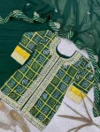 DESIGNER CHINON DIGITAL PRINT WITH EMBROIDERY CODING SEQUENCE WORK TOP LEHENGA WITH DUPATTA FESTIVE WEAR WHOLESALE PRICE ETHNIC GARMENT (5)