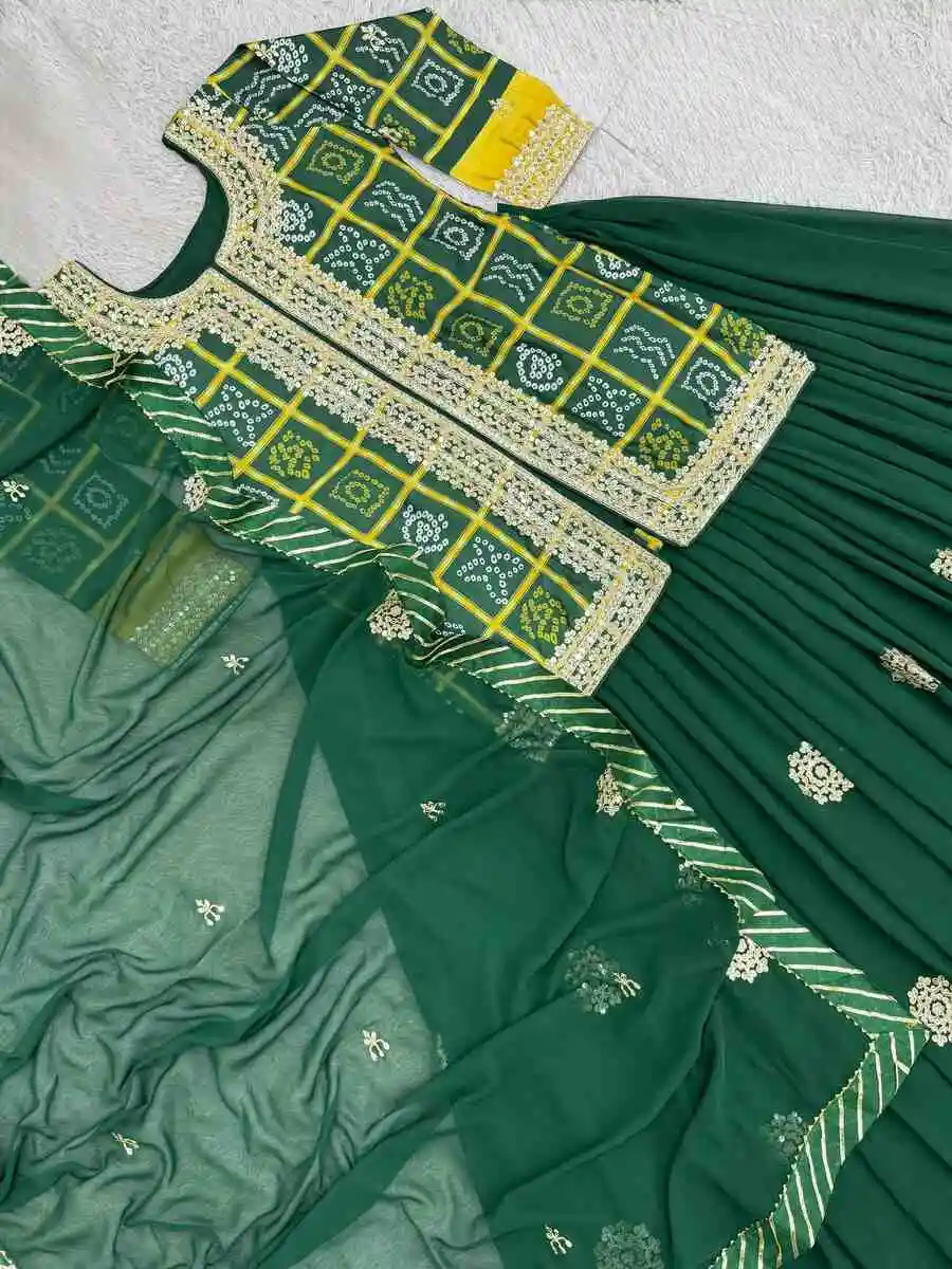 DESIGNER CHINON DIGITAL PRINT WITH EMBROIDERY CODING SEQUENCE WORK TOP LEHENGA WITH DUPATTA FESTIVE WEAR WHOLESALE PRICE ETHNIC GARMENT (13)