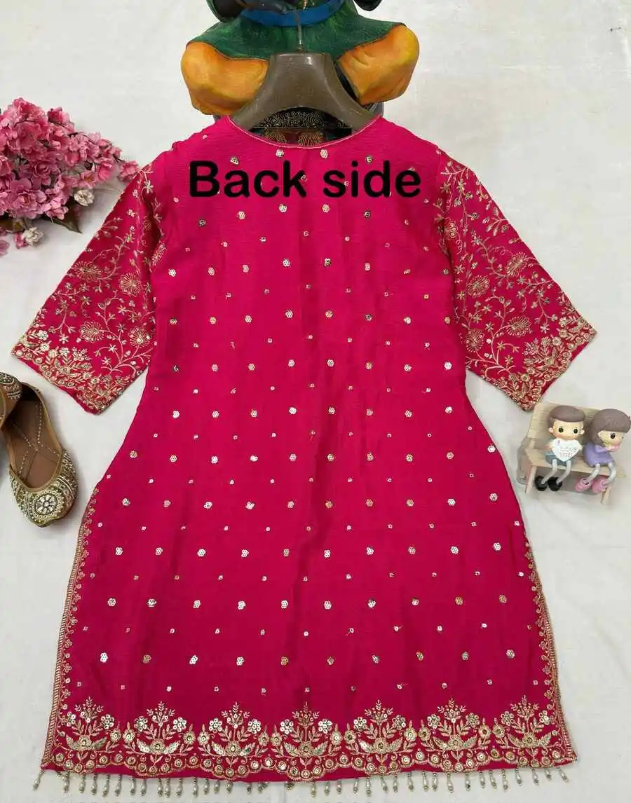 DESIGNER CHINON SILK SEQUENCE & ZARI EMBROIDERY WITH FANCY HANDWORK LACE WORK TOP PALAZZO WITH DUPATTA WEDDING WEAR WHOLESALE PRICE ETHNIC GARMENT (9).webp