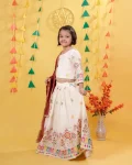 DESIGNER COTTON EMBROIDERY CHAIN WITH LATAKAN DORI WITH HEAVY LACE WORK KID’S LEHENGA CHOLI WITH DUPATTA WEDDING WEAR WHOLESALE PRICE ETHNIC GARMENT (4).webp