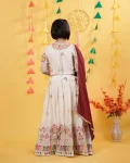 DESIGNER COTTON EMBROIDERY CHAIN WITH LATAKAN DORI WITH HEAVY LACE WORK KID’S LEHENGA CHOLI WITH DUPATTA WEDDING WEAR WHOLESALE PRICE ETHNIC GARMENT (4).webp