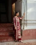 DESIGNER GEORGETTE CHAIN SEQUENCE WORK WITH MOTI WORK TOP PALAZZO WITH DUPATTA WEDDING WEAR WHOLESALE PRICE ETHNIC GARMENT (2)