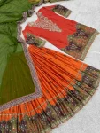 FANCY CHINON SILK EMBROIDERY ,SEQUENCE WORK AND DIGITAL PRINT WITH REAL MIRROR HAND WORK TOP PALAZZO WITH DUPATTA FESTIVE WEAR WHOLESALE PRICE ETHNIC GARMENT (3).jpg.webp