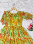 FANCY GEORGETTE DIGITAL PRINT WORK ONE PIECE DRESS CASUAL WEAR WHOLESALE PRICE ETHNIC GARMENT (8)
