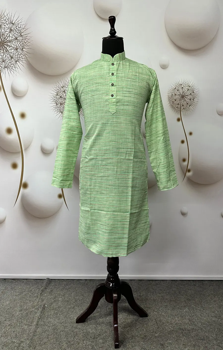 FANCY KHADI LINEN HANDWOVEN WORK MEN'S KURTA PAYJAMA FESTIVE WEAR WHOLESLAE PRICE ETHNIC GARMENT (11)
