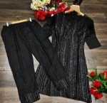 FANCY RAYON SEQUENCE WORK TOP BOTTOM SET FESTIVE WEAR WHOLESALE PRICE ETHNIC GARMENT (5)