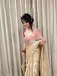 LATEST JIMMY CHOO SEQUENCE AND CUTDANA HANDWORK SAREE WITH UNSTITCHED BLOUSE PARTY WEAR WHOLESALE PRICE ETHNIC GARMENT (4)