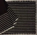 MODERN GEORGETTE EMBRODERY SEQUENCE AND ZARI THREAD WORK SAREE WITH UNSTITCHED BLOUSE PARTY WEAR WHOLESALE PRICE ETHNIC GARMENT (6)