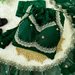 MODERN GEORGETTE REMBO SEQUENCE EMBROIDERY WORK GOWN BOTTOM WITH DUPATTA WEDDING WEAR WHOLESALE PRICE ETHNIC GARMENT (2)