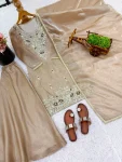 MODERN JIMMY CHOO SILK EMBROIDERY SEQUENCE WORK TOP PALAZZO WITH DUPATTA FESTIVE WEAR WHOLESALE PRICE ETHNIC GARMENT (2)