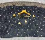 MODERN SILK SEQUENCE & THREAD EMBROIDERY WORK ANARKALI GOWN BOTTOM WITH DUPATTA FESTIVE WEAR WHOLESALE PRICE ETHNIC GARMENT (2)