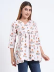 NEW ARRIVAL RAYON FLORAL PRINT WORK ONLY TOP DAILY WEAR WHOLESALE PRICE ETHNIC GARMENT (3)