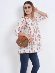 NEW ARRIVAL RAYON FLORAL PRINT WORK ONLY TOP DAILY WEAR WHOLESALE PRICE ETHNIC GARMENT (3)