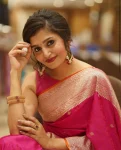 RICH LOOK LICHI SILK JACQUARD WORK SAREE WITH UNSTITCHED BLOUSE SAREE WITH UNSTITCHED BLOUSE FESTIVE WEAR WHOLESALE PRICE ETHNIC GARMENT (2)