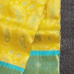 TRENDING LICHI SILK BANARASI WEAVING WORK SAREE WITH UNSTITCHED BLOUSE FESTIVE WEAR WHOLESALE PRICE ETHNIC GARMENT (2)