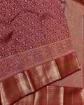 TRENDING LICHI SILK JACQUARD WORK SAREE WITH UNSTITCHED BLOUSE SAREE WITH UNSTITCHED BLOUSE FESTIVE WEAR WHOLESALE PRICE ETHNIC GARMENT (2)