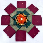 TRENDING LICHI SILK JACQUARD WORK SAREE WITH UNSTITCHED BLOUSE SAREE WITH UNSTITCHED BLOUSE FESTIVE WEAR WHOLESALE PRICE ETHNIC GARMENT (2)