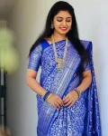 13NEW ARRIVAL LICHI SILK RICH PALLU & JACQUARD WORK SAREE WITH UNSTITCHED BLOUSE FESTIVE WEAR WHOLESAEL PRICE ETHNIC GARMENT (5)