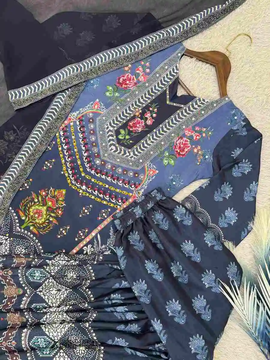 16DESIGNER CHINON SILK DIGITAL PRINT WORK WITH REAL MIRROR AND STONE HAND WORK TOP SHARARA WITH DUPATTA FESTIVE WEAR WHOLESALE PRICE ETHNIC GARMENT (1).jpg.webp