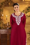 1DESIGNER RAYON EMBROIDERY WORK TOP PENT SET CASAUL WEAR WHOLESALE PRICE ETHNIC GARMENT (7)