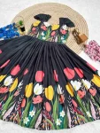 1MODERN MUSLIN COTTON DIGITAL PRINT WORK ONE PIECE DRESS DAILY WEAR WHOLESALE PRICE ETHNIC GARMENT (18)