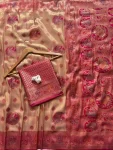 1MODERN SOFT SILK NYLON ZARI WAVING WITH MEENA KARI BORDER , 3D PALLU WORK SAREE WITH UNSTITCHED BLOUSE FESTIVE WEAR WHOLESALE PRICE ETHNIC GARMENT (4).webp
