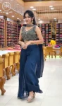1MODERN TABBY SILK EMBROIDERY SEQUENCE THREAD WORK BLOUSE PALAZZO WITH DUPATTA PARTY WEAR WHOLESALE PRICE ETHNIC GARMENT (2)
