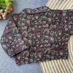 2FANCY PURE COTTON AJRAKH PRINT WORK STITCHED BLOUSE FESTIVE WEAR WHOLESALE PRICE ETHNIC GARMENT (8)