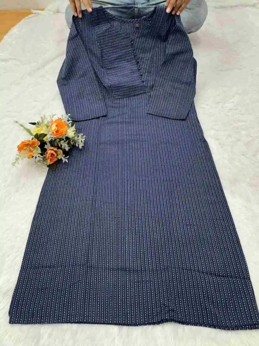 2MODERN KATHA COTTON BEAUTIFUL PATTERN WORK KURTI OFFICE WEAR WHOLESALE PRICE ETHNIC GARMENT (18)