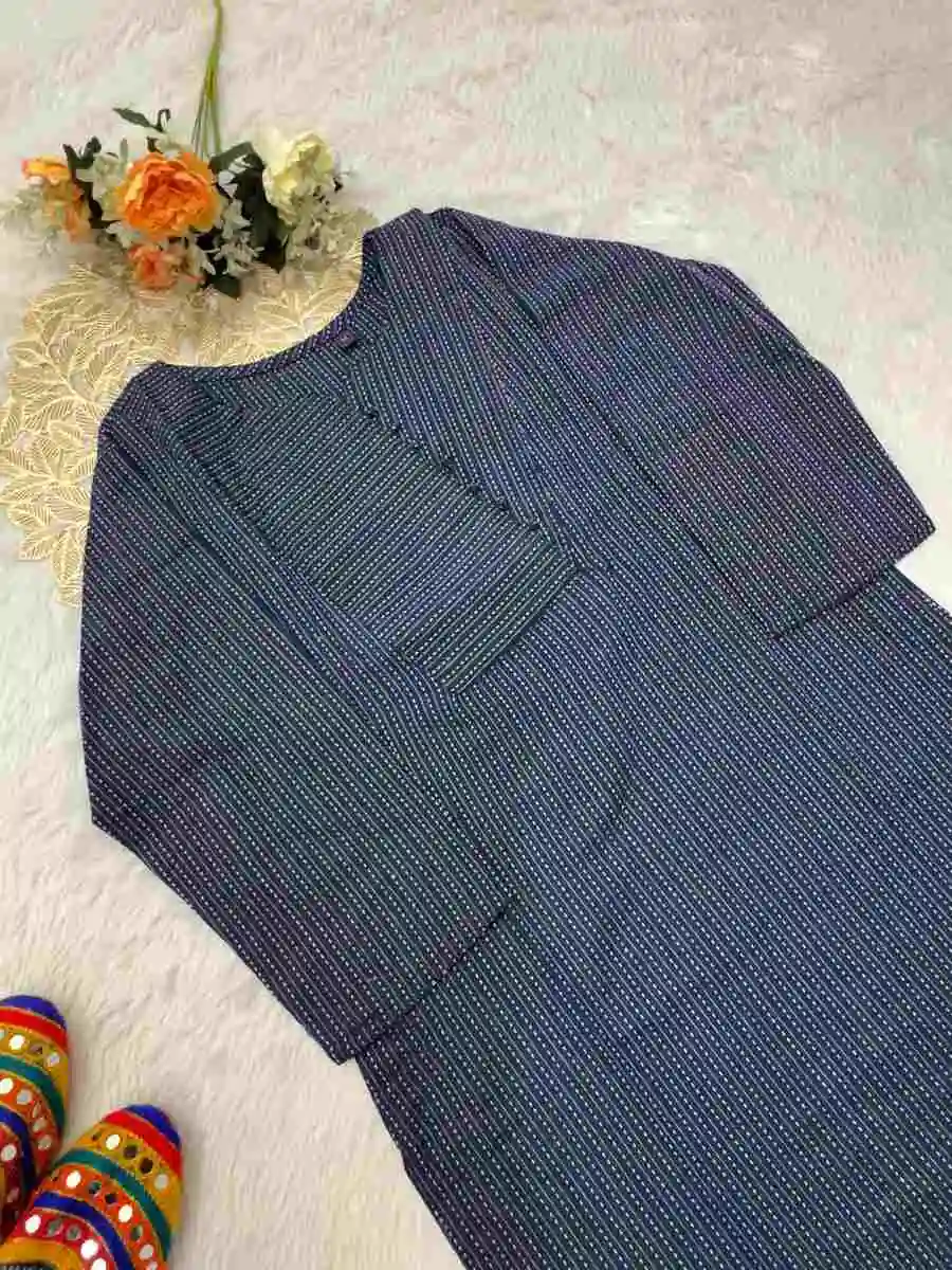 2MODERN KATHA COTTON BEAUTIFUL PATTERN WORK KURTI OFFICE WEAR WHOLESALE PRICE ETHNIC GARMENT (19)