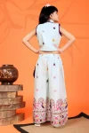 2RICH LOOK RAYON DIGITAL PRINT WORK KID’S TOP PALAZZO SET FESTIVE WEAR WHOLESALE PRICE ETHNIC GARMENT (4)