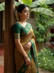 2RICH LOOK SOFT SILK ZARI WORK COPPER & SILVER FANCY BUTTI WITH SATIN BORDER WORK SAREE WITH UNSTITCHED BLOUSE FESTIVE WEAR WHOLESALE PRICE ETHNIC GARMENT (31).jpg.webp