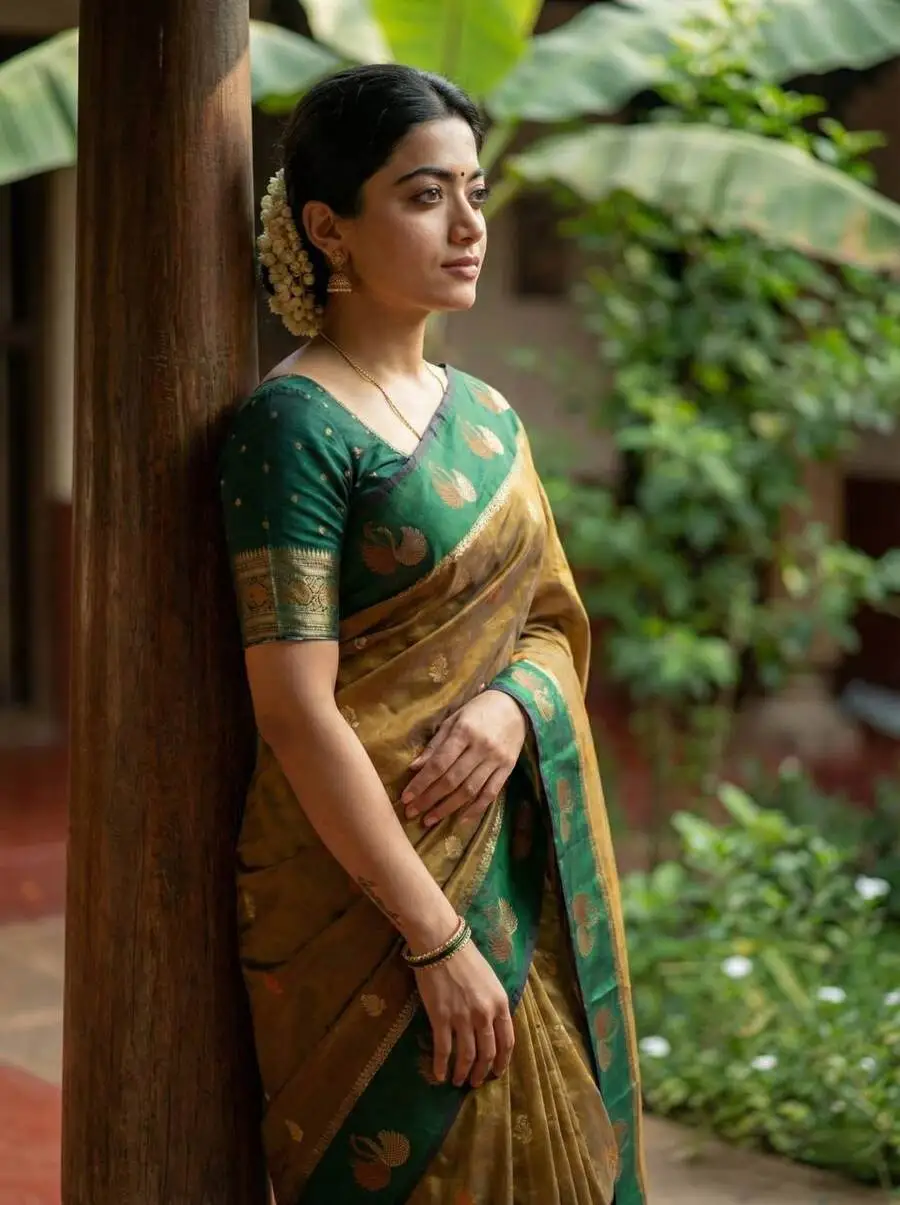 2RICH LOOK SOFT SILK ZARI WORK COPPER & SILVER FANCY BUTTI WITH SATIN BORDER WORK SAREE WITH UNSTITCHED BLOUSE FESTIVE WEAR WHOLESALE PRICE ETHNIC GARMENT (32).jpg.webp