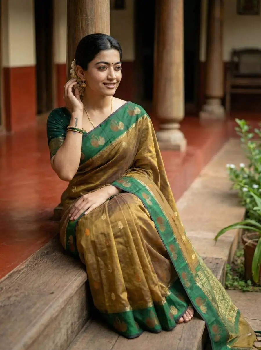 2RICH LOOK SOFT SILK ZARI WORK COPPER & SILVER FANCY BUTTI WITH SATIN BORDER WORK SAREE WITH UNSTITCHED BLOUSE FESTIVE WEAR WHOLESALE PRICE ETHNIC GARMENT (34).jpg.webp