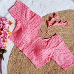 3FANCY GEORGETTE SEQUENCE WORK STITCHED BLOUSE WEDDING WEAR WHOLESALE PRICE ETHNIC GARMENT (4)