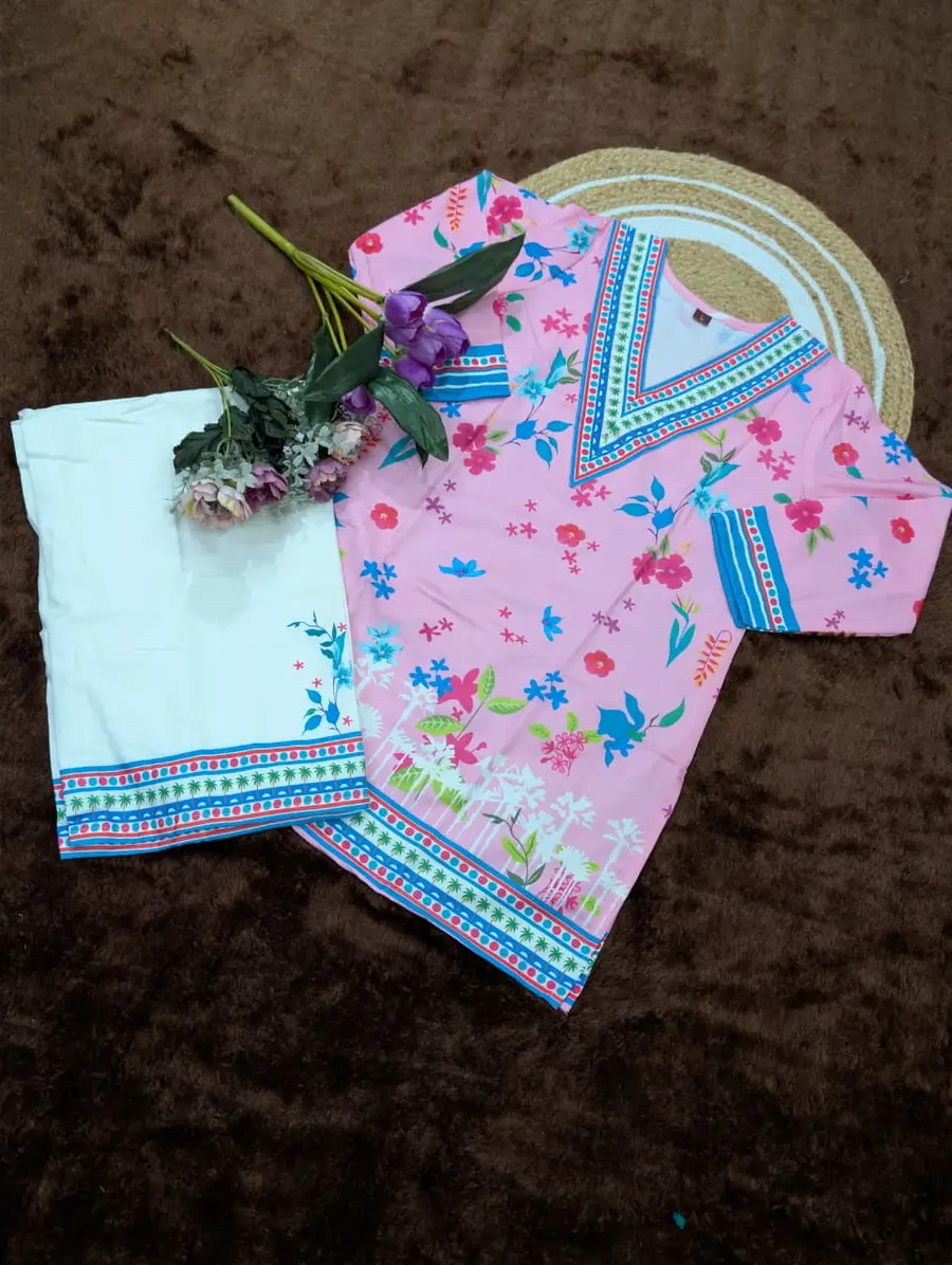 3RICH LOOK VISCOSE RAYON DIGITAL PRINT WORK CO-ORD SET DAILY WEAR WHOLESALE PRICE ETHNIC GARMENT (13)