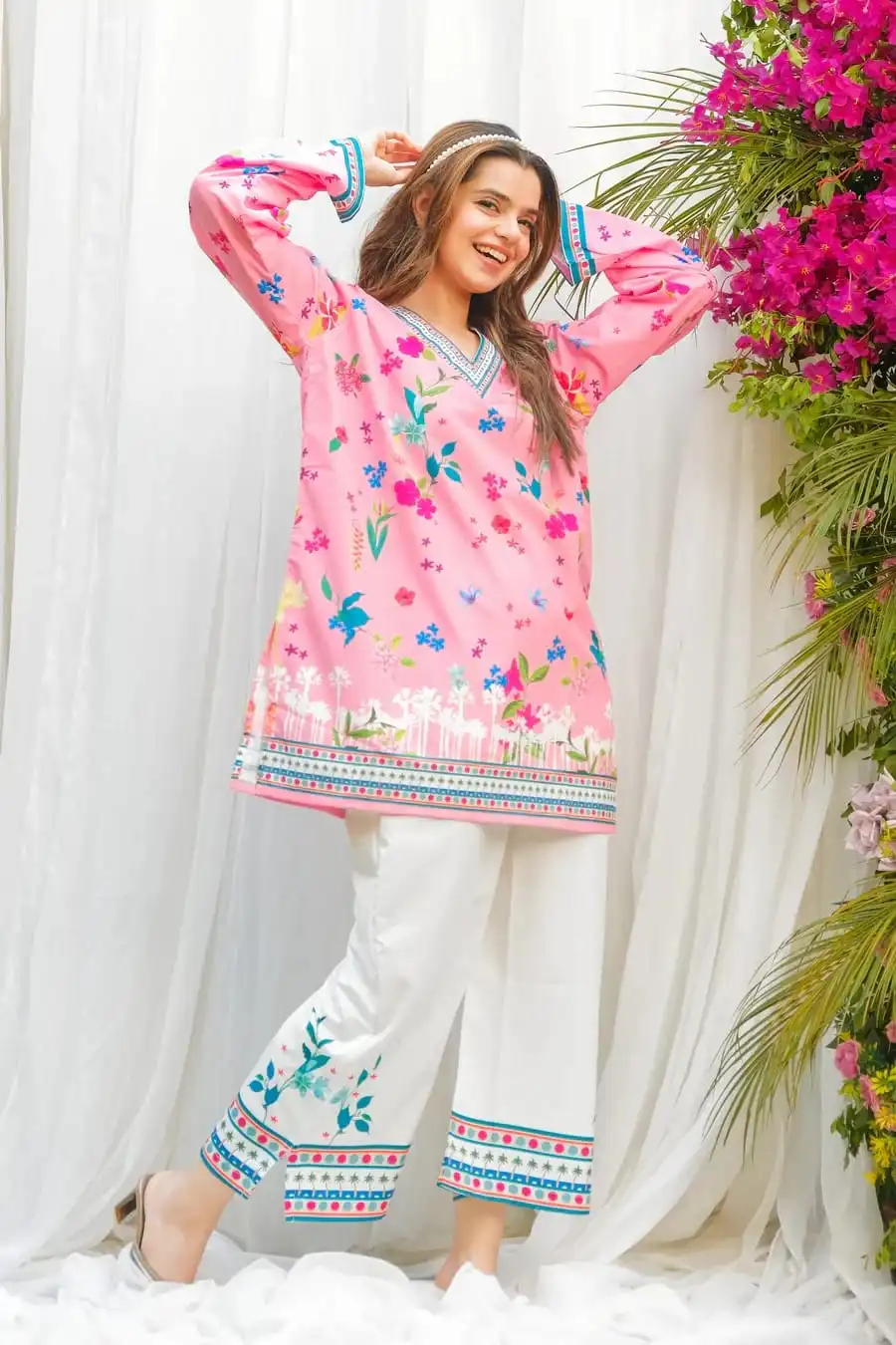 3RICH LOOK VISCOSE RAYON DIGITAL PRINT WORK CO-ORD SET DAILY WEAR WHOLESALE PRICE ETHNIC GARMENT (15)