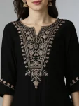 4RICH LOOK RAYON EMBROIDERY WORK ONLY KURTI FESTIVE WEAR WHOLESALE PRICE ETHNIC GARMENT (21)