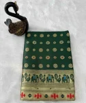 6FANCY PAITHANI SILK ZARI WEAVING WORK SAREE WITH UNSTITCHED BLOUSE FESTIVE WEAR WHOLESALE PRICE ETHNIC GARMENT (6)