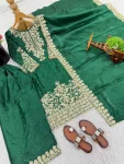 9DESIGNER GMY SILK EMBROIDERY CODING SEQUENCE WITH MOTI WORK TOP PALAZZO WITH DUPATTA WEDDING WEAR WHOLESALE PRICE ETHNIC GARMENT (14)