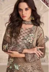DESIGNER CHINON SILK DIGITAL PRINT WORK WITH REAL MIRROR AND STONE HAND WORK TOP SHARARA WITH DUPATTA FESTIVE WEAR WHOLESALE PRICE ETHNIC GARMENT (2)
