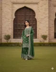 DESIGNER JC SILK EMBROIDERY 5 MM SEQUENCE WORK TOP PALAZZO WITH DUPATTA FESTIVE WEAR WHOLESALE PRICE ETHNIC GARMENT (5)