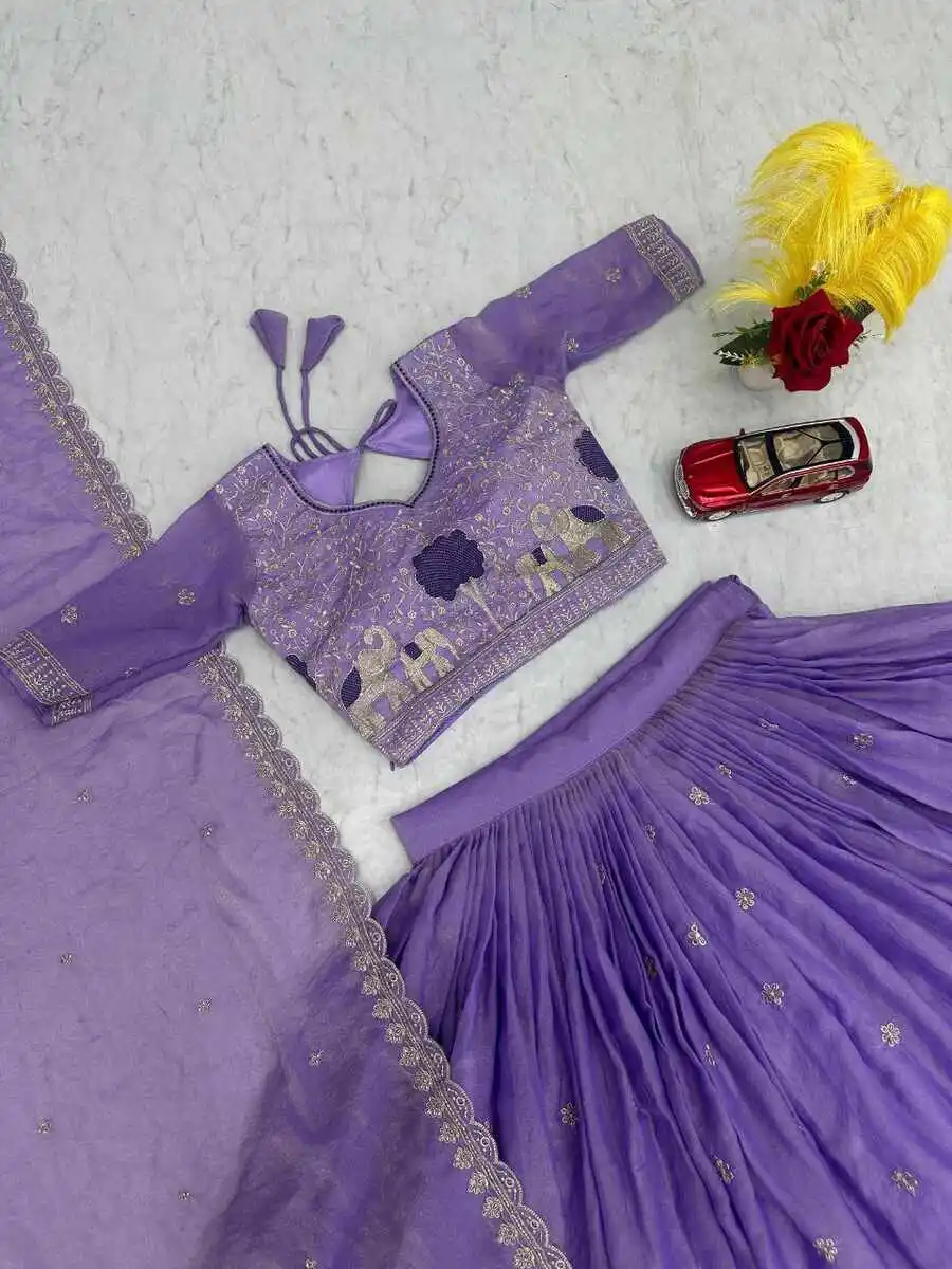 DESIGNER MOSS SHIMMER EMBROIDERY THREAD & PIPE VAL WORK LEHENGA CHOLI WITH DUPATTA WEDDING WEAR WHOLESALE PRICE ETHNIC GARMENT (24)